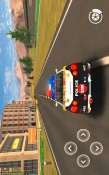 Police Vs Thief : Car Driving Cop Van Robber Chase游戲截圖1