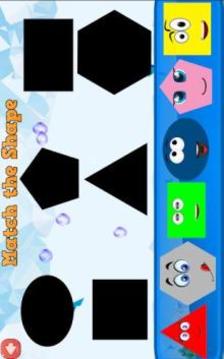 Kids Smiley Shapes Learning游戲截圖2
