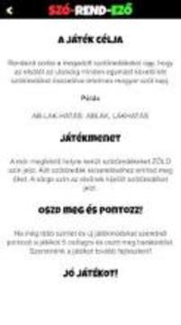 Magyar SzóRendez?游戲截圖2