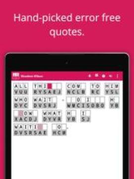 Cryptogram Cryptoquote Puzzle游戲截圖5