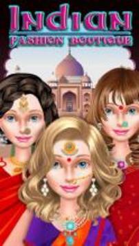 Indian Fashion Boutique Makeup游戲截圖1