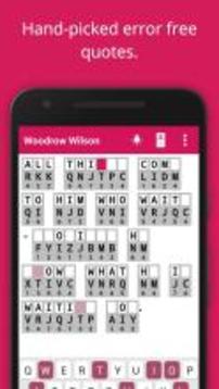 Cryptogram Cryptoquote Puzzle游戲截圖1