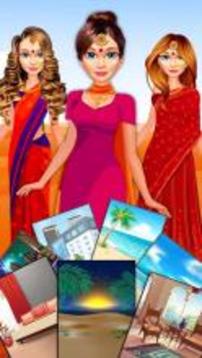 Indian Fashion Boutique Makeup游戲截圖5