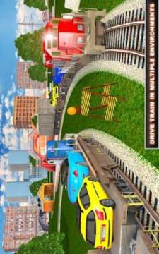 Car Cargo Train Transport 3D游戲截圖3