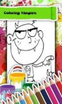 Vampire Coloring Book For All游戲截圖2