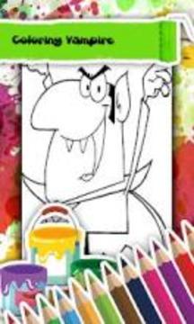 Vampire Coloring Book For All游戲截圖1