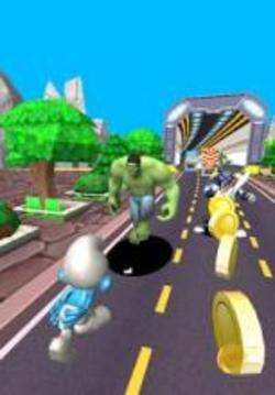 Free Smurf Runner Games游戲截圖2