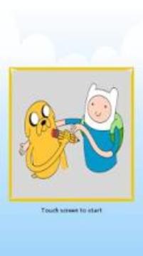 Adventure Time Sliding Puzzle游戲截圖2