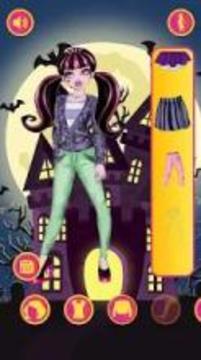 Dress Up Beauty Salon Monster High for Girls游戲截圖4