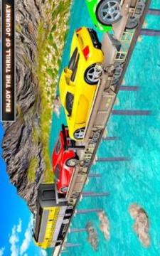 Car Cargo Train Transport 3D游戲截圖4