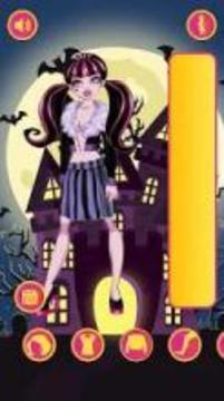 Dress Up Beauty Salon Monster High for Girls游戲截圖3