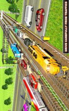 Car Cargo Train Transport 3D游戲截圖2