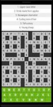 Crossword Pro International Edition游戲截圖4
