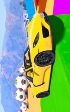 Superhero Car Racing Stunts Limits游戲截圖1