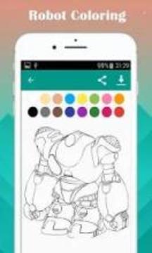 Robot Coloring游戲截圖1