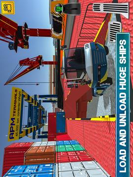 Cargo Crew: Port Truck Driver游戲截圖3