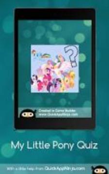 MLP - Friendship is Magic Quiz游戲截圖3
