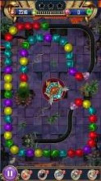 Marble Shoot - Egyptian - Jungle Marble Blast游戲截圖3