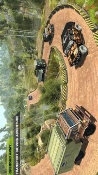 US Army Truck Driving 2018: Offroad Transporter游戲截圖3