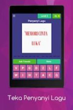 Teka Penyanyi Lagu游戲截圖3