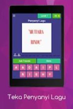 Teka Penyanyi Lagu游戲截圖5
