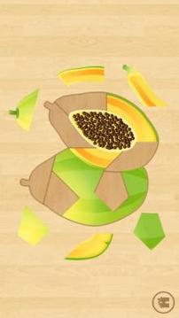 Kids Fruit Puzzles - Wooden Jigsaw游戲截圖1