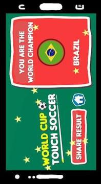 World Cup Touch Soccer游戲截圖1