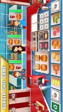 Cooking Burger Chef - Kitchen Game游戲截圖4