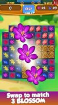 Flower Quest - Blossom Star Match 3 Blast Games游戲截圖5