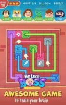 Color Flow: The Boss Baby - Be like a boss游戲截圖2
