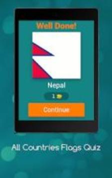 All Countries Flags Quiz游戲截圖5