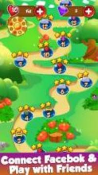 Flower Quest - Blossom Star Match 3 Blast Games游戲截圖1