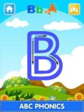 A to Z English Alphabet Writing & ABC Phonics游戲截圖4