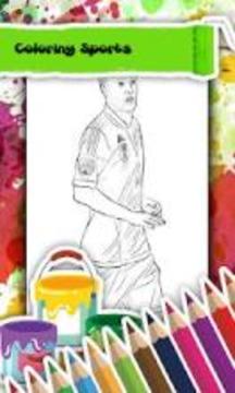 Champion Football Coloring Book League Of Soccer游戲截圖3