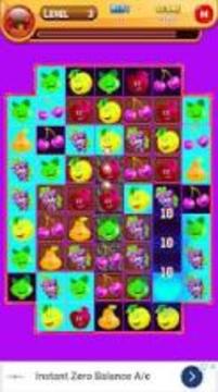 Funny Fruit Match 3游戲截圖3