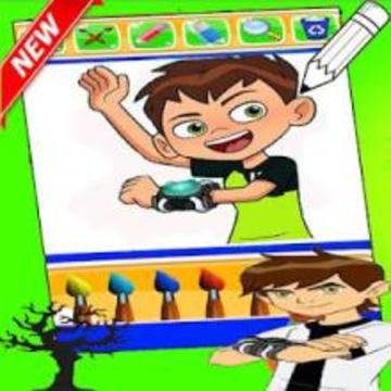 Ben 10 Coloring Book游戲截圖4