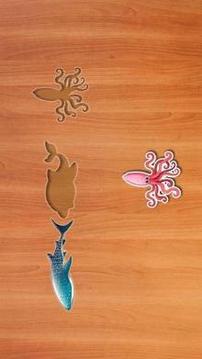 Baby Fish Shape Blocks Puzzle - Educational Game游戲截圖4