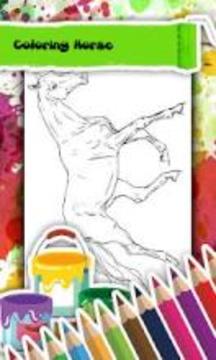 Horse Coloring Book游戲截圖2