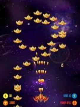 Strike Galaxy Chicken Attack游戲截圖1