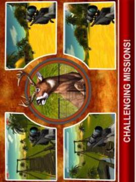 Big Buck Deer Hunter Safari - Rapid Shooting Game游戲截圖4