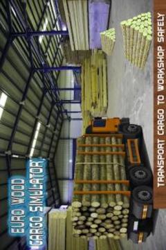 Euro Wood Cargo Simulator 3D游戲截圖1