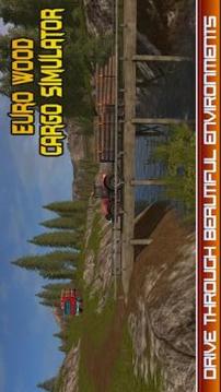 Euro Wood Cargo Simulator 3D游戲截圖2