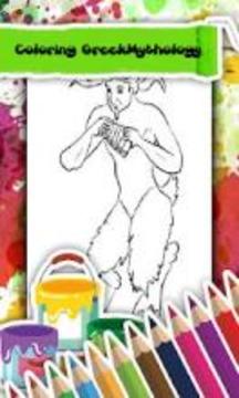 Greek Mythology Coloring Book游戲截圖1