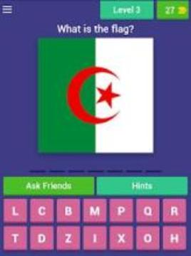 Flags QUIZ game游戲截圖4