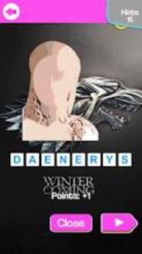 Trivia Game for Thrones Quiz游戲截圖4