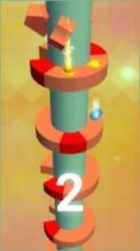 Helix Ball Drop游戲截圖2