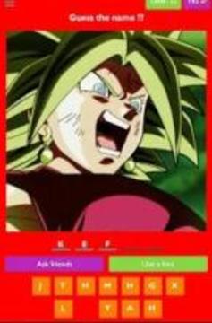 Guess the dragon ball super character游戲截圖1