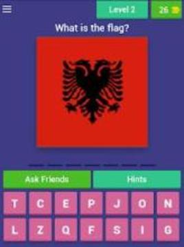 Flags QUIZ game游戲截圖5