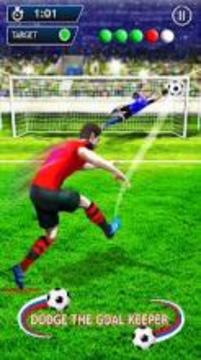 Football Dream Soccer League Real Penalty Shoot游戲截圖5