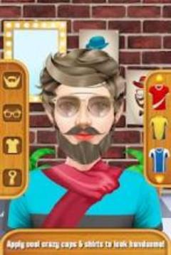 Crazy Royal Beard Salon游戲截圖3